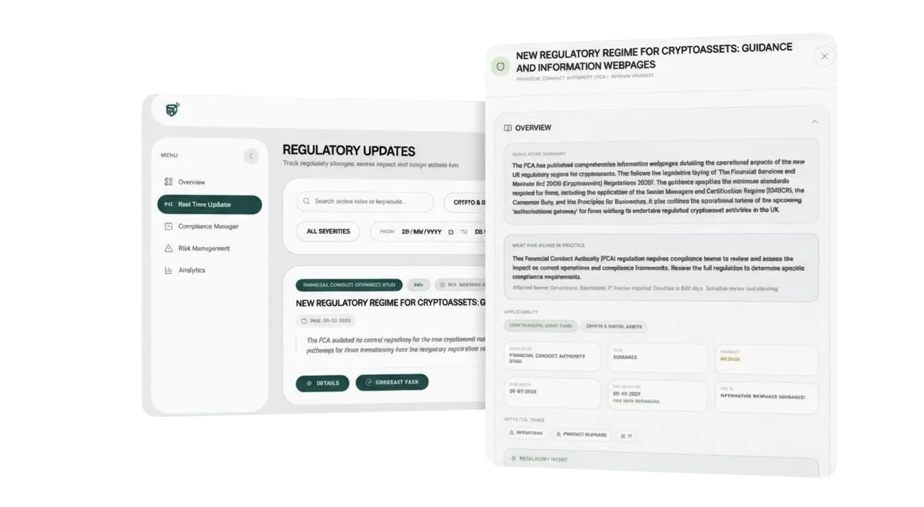 Reg Alerts Pro Dashboard